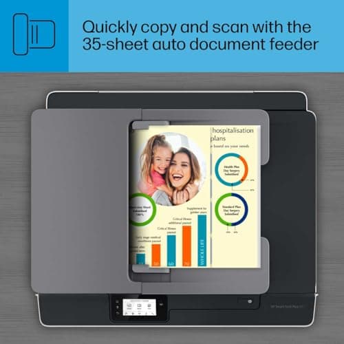 HP Smart Tank Plus 651 Wireless All-in-One Printer, Ink Tank Printer-for-Home Use, 2 Years of Ink Included Auto Document Feeder, Mobile Print, Scan, Copy, Fax, an EcoTank Alternative (7XV38A) 13