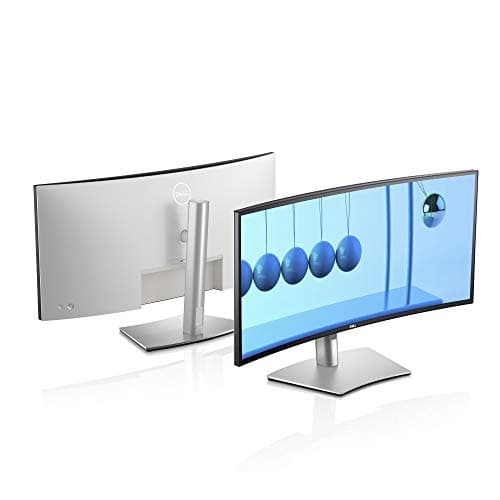 Dell U3421WE UltraSharp Curved Monitor, 34.14 Inch Ultrawide Monitor WQHD (3440 x 1440p at 60Hz), in-Plane Switching Technology, 100mmx100mm VESA Mounting Support, Platinum Silver 10