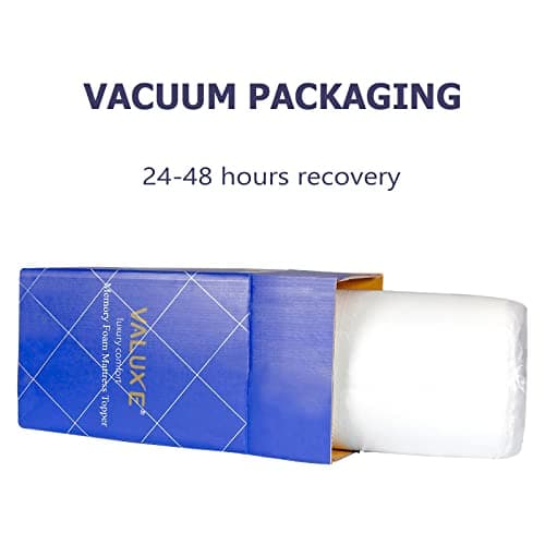 3 Inch Gel Memory Foam Mattress Topper Twin XL Size High Density Cooling Pad Pressure Relief Bed Topper (with Removable & Washable Bamboo Cover) 7