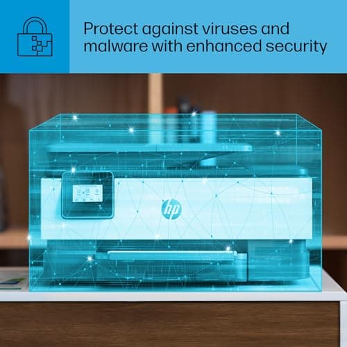 HP OfficeJet 8015e Wireless Color All-in-One Printer, 6 month Instant Ink trial included 10