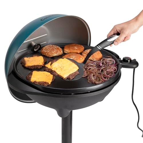 Cuisinart Indoor/Outdoor Electric Griddle, 2-in-1 Portable BBQ with Flat Top Nonstick Cooking Surface, Adjustable Heat, Stand/Tabletop Options for Cookouts, Barbecues & Small Spaces, No Tools Needed 7