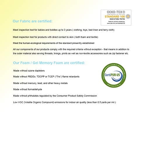 DLIGHT BD Slim 3.2" Stomach Sleeping Memory Foam Pillow-Thin, Flat, Soft Yet Supportative for Belly, Back& Stomach Sleepers 9