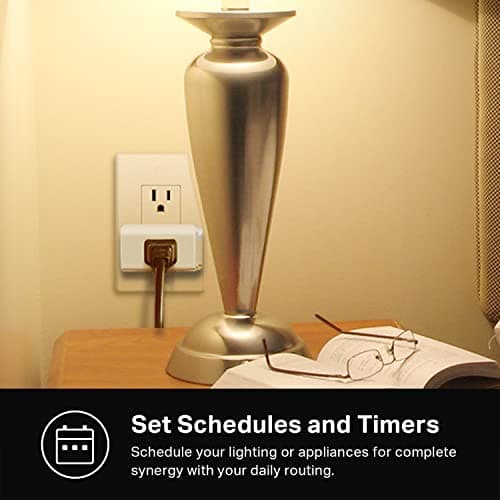 Kasa Smart Plug Mini 15A, Apple HomeKit Supported, Smart Outlet Works with Siri, Alexa & Google Home, UL Certified, App Control, Scheduling, Timer, 2.4G WiFi Only, 4 Count (Pack of 1) (EP25P4), White 8