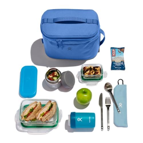 Hydro Flask Lunch Bag - Insulated Reusable Zipper Travel Lunchbox Lunchbag Food Container - Non-Toxic & BPA-Free 8