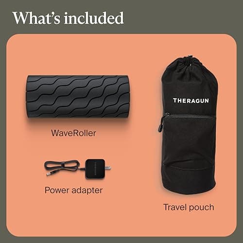 TheraGun Therabody WaveRoller - High Density Foam Roller for Body and Large Muscles. Bluetooth Enabled with 5 Customizable Vibration Frequencies in Therabody App 8