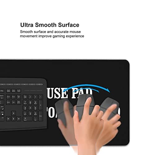 Personalized XXL Mouse Pad Add Photo Picture Text Logo Art Design and Make Your Own Customized Mousepad Custom Office Mouse Mat Gaming Mousepad Computer Game Mouse Pads Size - 35.4 x 15.7 inch 6