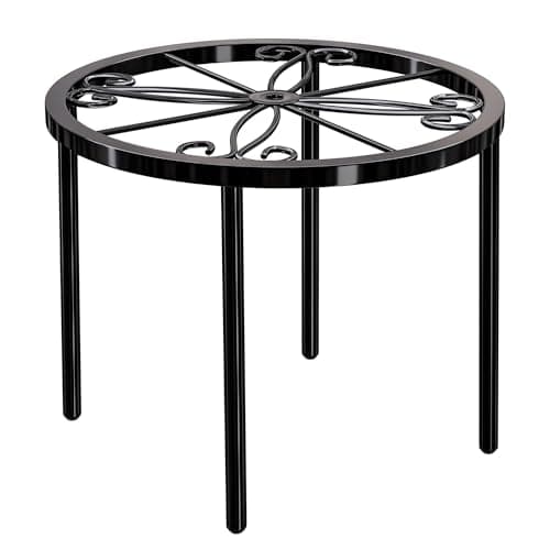 bussdis 1 PCS Plant Stand-6.69IN Small Plant Rack, Heavy Duty Flower Pot Stands, Plant Pot Shelf Anti-rust Potted Plant Holder for Room Indoor and Outdoor Gardens.