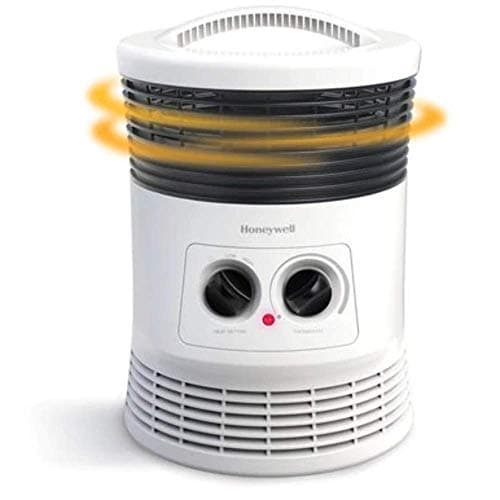 Honeywell 360 Surround Fan Forced Heater for Medium Room with Manual Controls, White