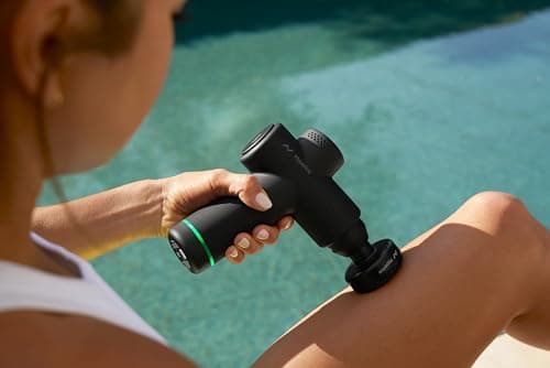 Hyperice Hypervolt Go 2 - Black - Featuring Quiet Glide Technology - Handheld Percussion Massage Gun - 3 Speeds, 2 Interchangeable Heads - Helps Relieve Sore Muscles and Stiffness 8