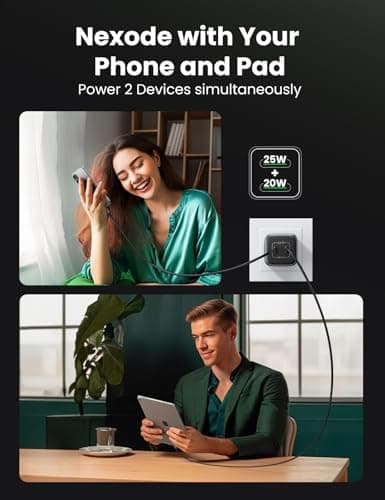 UGREEN MagFlow Qi2 25W 10,000mAh Power Bank Bundle with 45W GaN USB C Charger 8