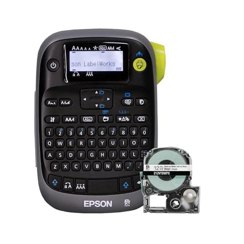 LABELWORKS Epson LW-PX300 Industrial Label Maker for Office – Compatible with Stickers, Magnets, and Shrink Tube, Portable Handheld Design, Label Maker and Tape Only