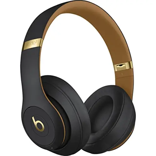 Beats Studio3 Wireless Over-Ear Headphones The beats Skyline Collection - Midnight Black (Renewed)