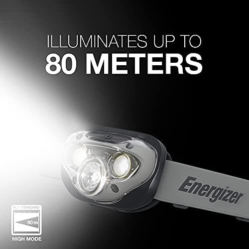 Energizer LED Headlamp PRO (2-Pack), IPX4 Water Resistant Headlamps, High-Performance Head Light for Outdoors, Camping, Running, Storm, Survival LED Light for Emergencies (Batteries Included) 6