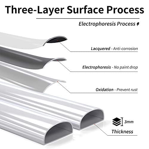 Step Ladder EFFIELER 2 Step Stool Ergonomic Folding Step Stool with Wide Anti-Slip Pedal 430 lbs Sturdy Step Stool for Adults Multi-Use for Household, Kitchen, Office (Matte White) 5