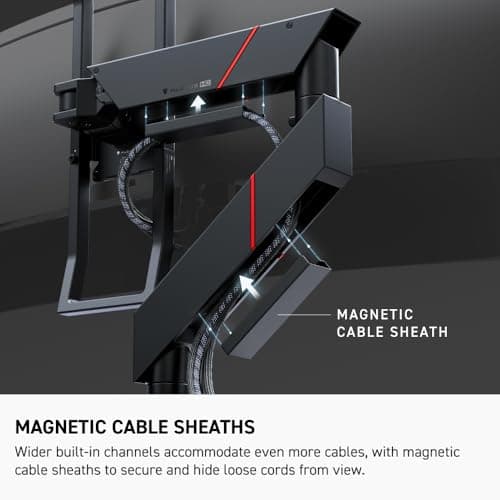 Secretlab Magnus Monitor Arm (Heavy Duty Edition) - Designed for Ultrawide Monitors - Up to 57 inches, 18 to 35lbs - Includes Heavy-Duty tilt Pivot 9