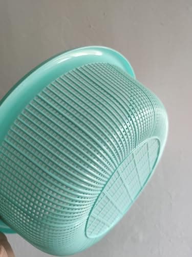 8 pcs Plastic Wash Basket Round Perforated Colander Wash Vegetables and Fruits Drain Cooked Pasta Kitchen Essentials Food Strainer Basket Strainer Kitchen Blue pink green red 8