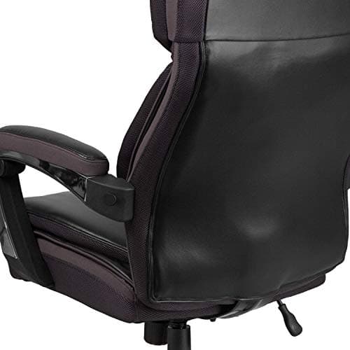 Flash Furniture Hercules Series High-Back Swivel LeatherSoft Office Chair, Ergonomic Executive Chair with Headrest and Adjustable Height, Black 14