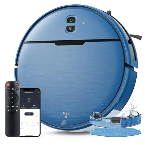 iMartine 2 in 1 Mopping Robot Vacuum Cleaner Compatible with WiFi/App