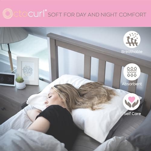 Octocurl Satin Pillowcase Reversible to Absorbent Microfiber for Wet Hair | Softer Than Silk | Cooling Satin Pillowcase | Vegan Silk Pillowcase for Hair & Skin (Pillowcase - Meadowy) 5