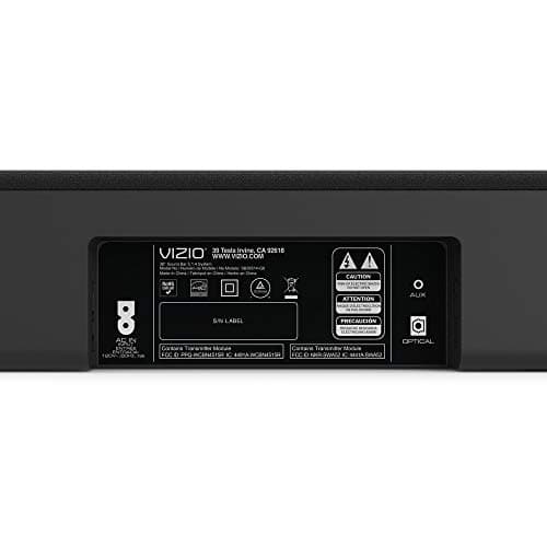VIZIO SB36514-G6 36" 5.1.4 Premium Home Theater Sound System with Dolby Atmos and Wireless Subwoofer, Black 10