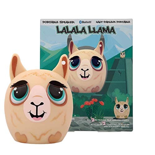 My Audio Pet Mini Bluetooth Animal Wireless Speaker for Kids of All Ages - True Wireless Stereo – Pair with Another TWS Pet for Powerful Rich Room-Filling Sound (Lalala Llama)