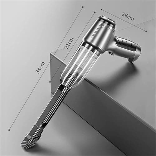 Ezvacc Pro Portable Handheld Vacuum, Ezvacpro Vacuum Cordless Vacuum Cleaner Home Pro, Homepro 12000Pa Wireless Handheld Car Vacuum Cleaner Strong Suction With Nozzle for Car, Home, Office, Pet 6