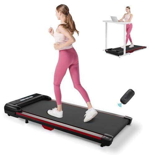 GORISE Walking Pad, Under Desk Treadmills for Home, Walking Pad, Treadmills for Home Foldable,Remote Control, LED Display, 3 in 1 Portable Walking Treadmill, 300 Lbs Capacity