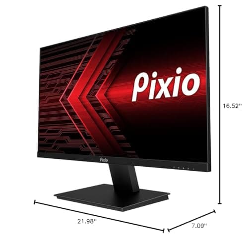 Pixio PX259 Prime 24.5 inch (24 inch / 25 inch Equivalent) 280Hz (144Hz Supported) Refresh Rate FHD 1080p Resolution Fast Nano IPS Panel 1ms GTG Response Time Gaming Monitor with AMD FreeSync Premium 7