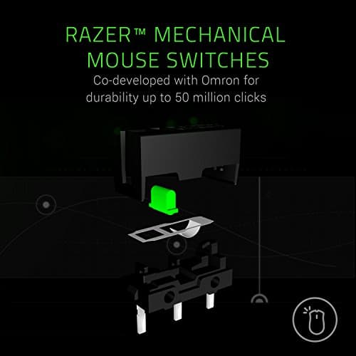 Razer Mamba Elite Wired Gaming Mouse: 16,000 DPI Optical Sensor - Chroma RGB Lighting - 9 Programmable Buttons - Mechanical Switches 5