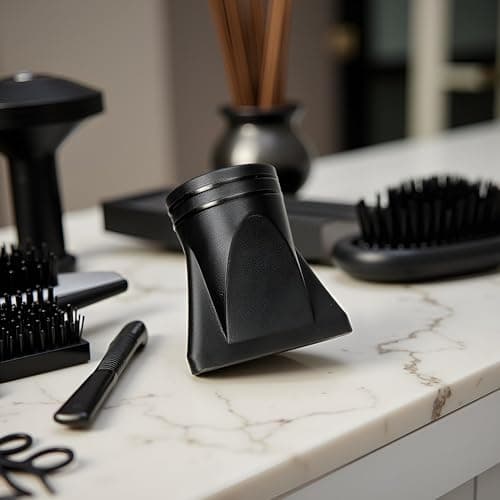 Black Hot Professional Salon Hairdressing Tool Hair Dryer Nozzle Wide Design Useful Convenient Design Hair Dryers Accessories Styling Tools 7