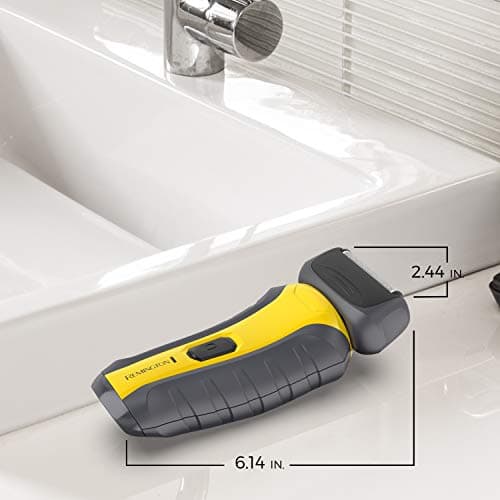 Remington Virtually Indestructible Foil Shaver for male 5100 PF7855, Yellow 9