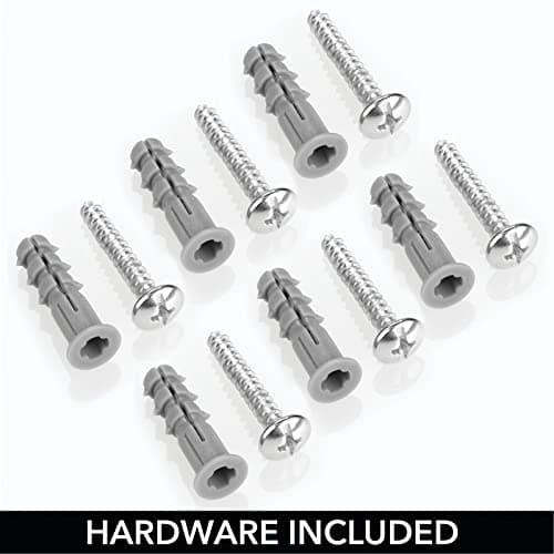 mDesign Metal Towel Storage Unit – Bathroom Towel Storage for Towels – Practical Towel Rack Also for Bathroom Accessories – Matte Silver 5