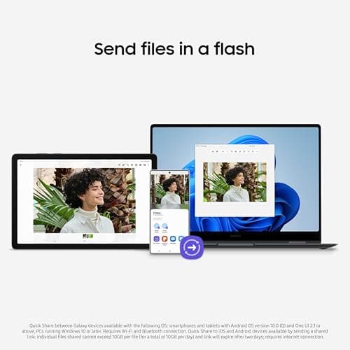 Samsung Galaxy Tab A11+ 6GB RAM, 128GB Storage, Optimized Performance, Long Lasting Battery, Expandable Storage, Large Display, Dolby Atmos Speakers, AI Assist, Slim, Light, 2 Year Warranty, Gray 10