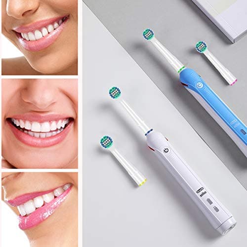 KHBD Replacement Heads Compatible with Oral B Braun Toothbrushes Electric- 16 Pack Professional Precision & Sensitive Brush Heads Refill for Oral B 7000/Pro 1000/9600/ 5000/3000/8000 5
