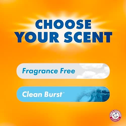 Arm & Hammer Hanging Moisture Absorber and Odor Eliminator, 16.1 oz., 6 Pack, Clean Burst, Moisture Absorbers for Closet and Small Rooms, Long-Lasting Freshness 8
