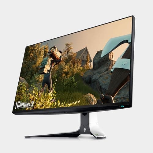 Alienware AW2723DF Gaming Monitor - 27-inch (2560 x 1440) 240Hz Display (DP 1.4), 1ms Response Time, NVIDIA G-Sync, Preset OSD Modes, Height/Tilt/Swivel/Pivot Adjustability - Lunar Light 15