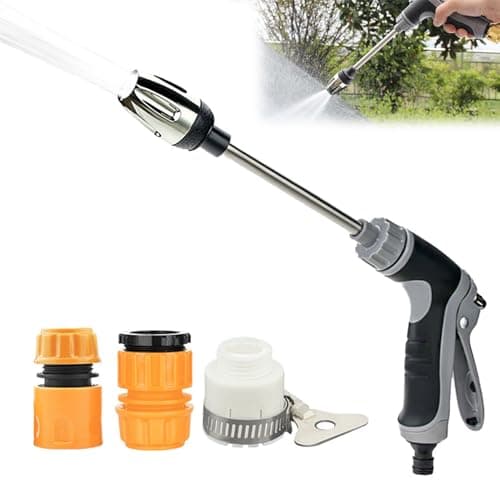 1PCS Waterblitz Pressure Washer, Water Blitz Pressure Washer, Waterblitz High Pressure Water Gun, Water Blitz Hose Nozzle, with 360° Rotating for Three Spray Modes