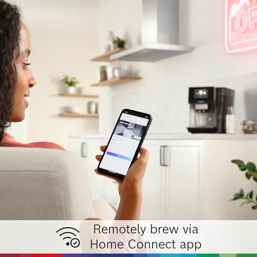 Bosch 800 Series Fully Automatic Espresso and Coffee Machine – 35 Drinks, Cold Brew, Double Cup, Milk Hose, Ceramic Grinder, Smart Features, in Black TPU60309 8