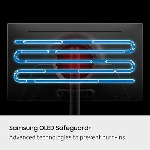 SAMSUNG 27-inch Odyssey QD-OLED G8 (G81SF), 4K, 240Hz, Gaming Monitor, 0.03ms Response Time, DisplayHDR True Black 400, AMD FreeSync™ Premium Pro, Ergonomic Stand, LS27FG810SNXZA, 2025 6
