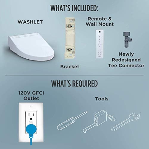 TOTO® WASHLET® C5 Electronic Bidet Toilet Seat with PREMIST and EWATER+ Wand Cleaning, Elongated, Cotton White - SW3084#01 21