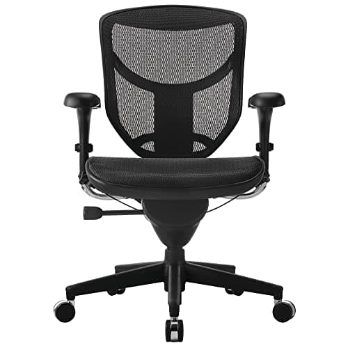 WorkPro® Quantum 9000 Series Ergonomic Mid-Back Mesh/Mesh Chair, Black 6