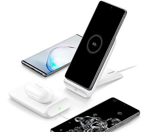 Samsung Electronics Wireless Charger Trio, Qi Compatible - Charge up to 3 Devices at Once - for Galaxy Phones, Buds, Watches, and Apple iPhone Devices, White (US Version) 7