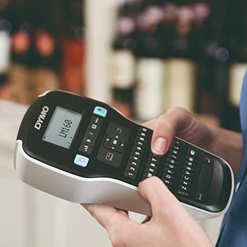 DYMO Label Maker LabelManager 160 Portable Label Maker, Easy-to-Use, One-Touch Smart Keys, QWERTY Keyboard, Large Display, for Home & Office Organization, Black 11