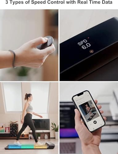 WALKINGPAD A1Pro Foldable Walking Pad Treadmill for Home Office, Under Desk Treadmill with Adaptive Speed Control, Compact Design for Small Spaces, No Assembly Needed 6