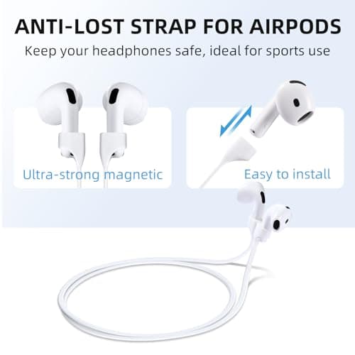 Charlam Compatible with AirPods 4 Case(2024), Soft Silicone Protective Cover for Apple AirPods 4, with Keychain, Cleaning Kit & Anti-Loss Strap, AirPods 4th Generation Case for Women Men, Rose Pink 6