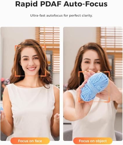 OBSBOT Tiny 2 Lite AI-Powered 4K UHD PTZ Webcam,1/2" CMOS 4X Digital Zoom AI Auto Tracking with Auto Zoom Gesture Control 2.0, LiveStream for Game/Meeting/Online Educate, W Mini Tripod 7