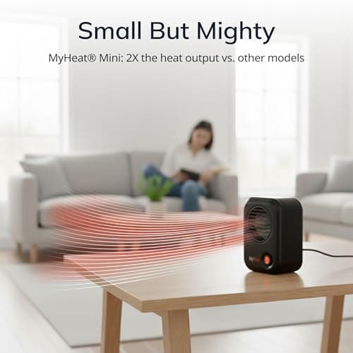 Lasko MyHeat Personal Space Heater, Compact, Black 2