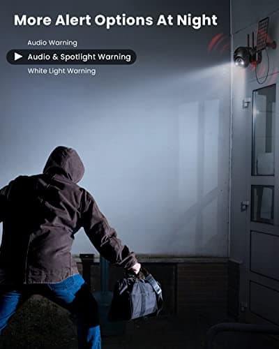 Security Cameras Wireless Outdoor, 2K Solar security camera System 360° PTZ with Spotlight & Siren, ieGeek 2.4Ghz Outdoor Security Cameras,Color Night Vision, PIR Motion Detection, 2-Way Talk, IP65 5