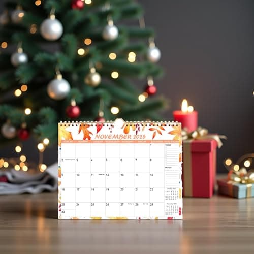 2026-2027 Calendar - Wall Calendar from Jan 2026 to Jun 2027, 18 Monthly Planner with Seasonal Designs for Planning and Organizing for Home or Office, 11.5 x 14.5 In Calendar 2026-2027 5