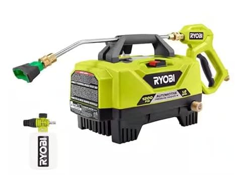RYOBI 1.8 GPM Automotive High Flow Pressure Washer Kit (Renewed)